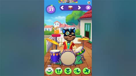 Мой говорящий Том 2, Level 31, конфетный коврик - YouTube