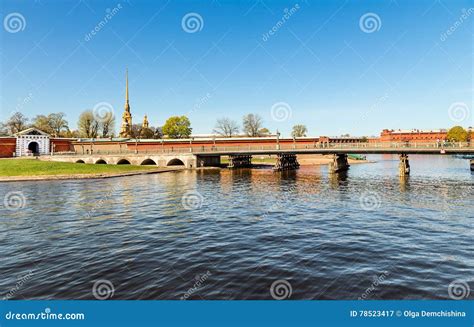 The Entrance To Peter And Paul Fortress From Ioannovsky Bridge