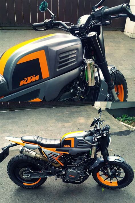 KTM Duke 250 'Neo Classic' Scrambler - ModifiedX