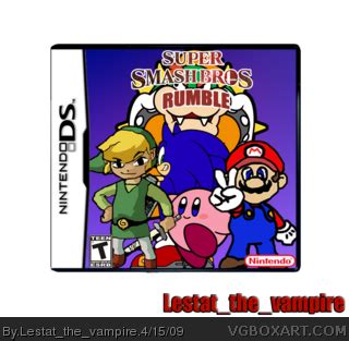 Super Smash Bros Rumble Nintendo DS Box Art Cover by Lestat_the_vampire