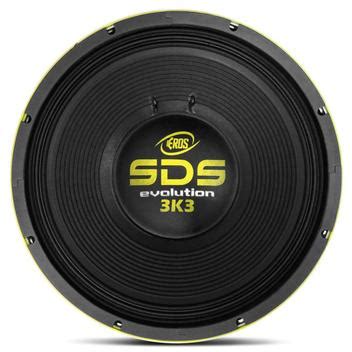 Alto Falante Woofer Eros E Sds K Evolution W Pol Woofer