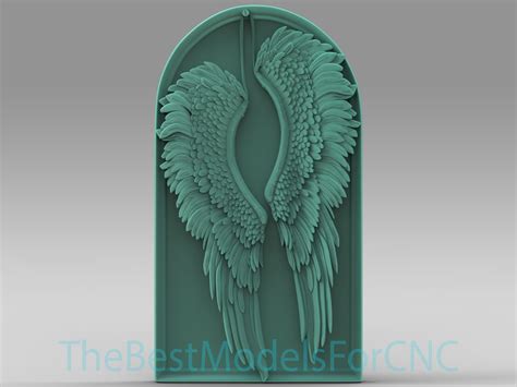 3D File 3D Model STL File For CNC Router Laser 3D Printer Loose Angel