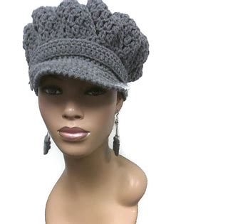 Ravelry: Crochet Beanie with Brim Strap and Buckle pattern by ScarFanatic1