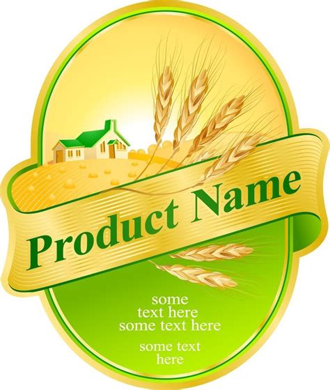 Product Label Design 05 Free Vector Download | FreeImages