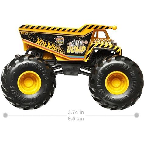 Hot Wheels 1 24 Monster Trucks Oversized Gotta Dump HKM51 Limon Oyuncak