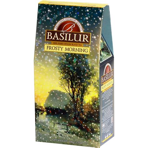 Herbata czarna liść Basilur Frosty Morning 100g 13912821018 Allegro pl