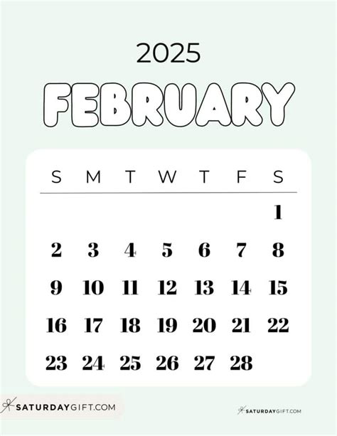 February 28 2025 Calendar Patsy Bellanca