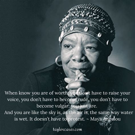 Maya Angelou Quote | Taylor Cares