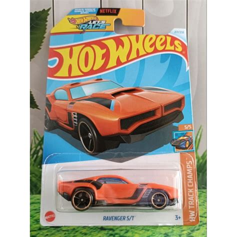 Jual Hot Wheels Ravenger S T Let S Race Mobil Balap Oranye Shopee Indonesia