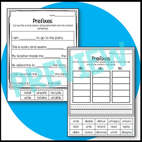 Prefix Worksheets Made By Teachers