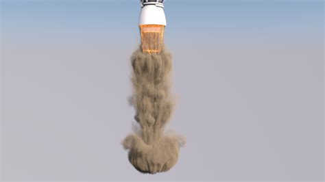 Rocket Exhaust Test 1 by lejacy on DeviantArt