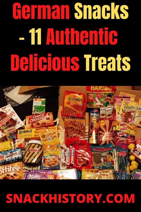 German Snacks 11 Authentic Delicious Treats Snack History