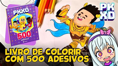 Livro Adesivos Pk Xd Atividades E Desenhos Para Colorir Porn