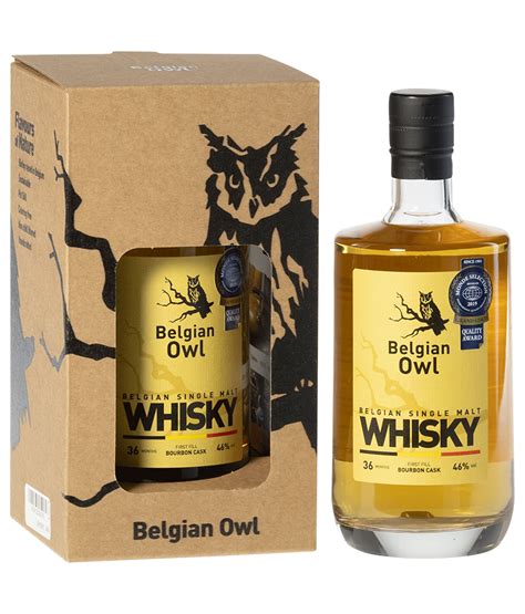 Belgian Owl Identite Belgian Single Malt Whisky Grand Gold Quality