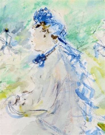 Femme Et Enfant Au Jardin By Berthe Morisot On Artnet