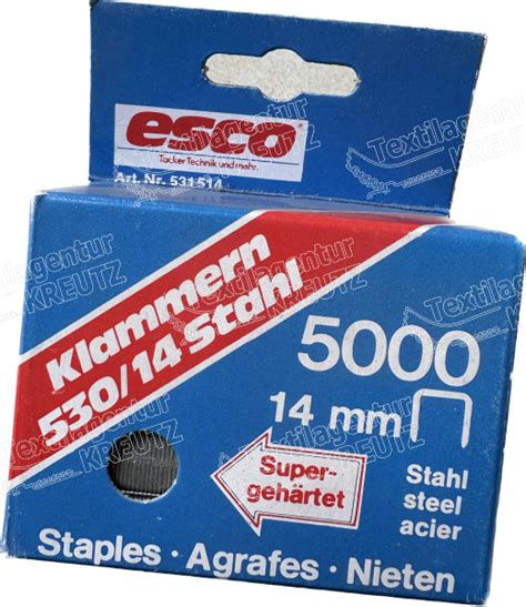 Klammern Esco 530 14