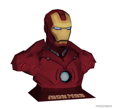 Marvel Universe Iron Man Bust | Paperzone VN