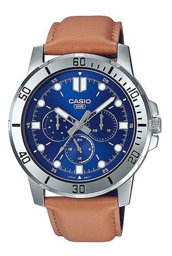 Reloj Hombre Casio Mtp Vd300l Malla Cuero Impacto Online IMPACTO ONLINE