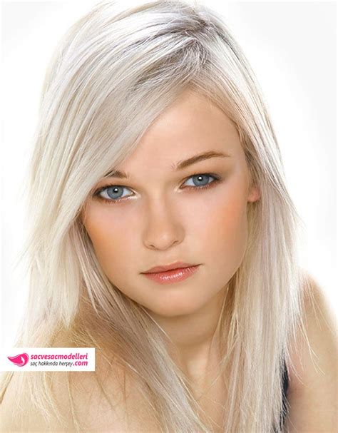 Platin Saç Rengi ve Platin Saç Rengi Modelleri | Cool blonde, Blonde ...