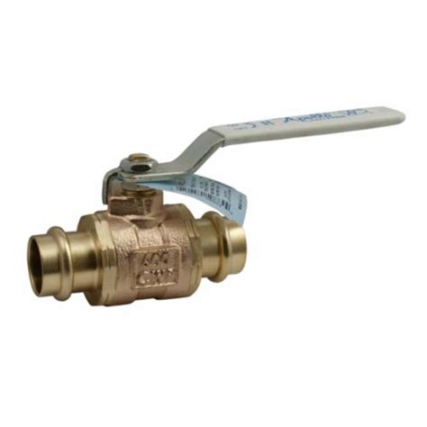 Apollopress® 77wlf 108 11 2 Piece Ball Valve 2 In Press Bronze Body