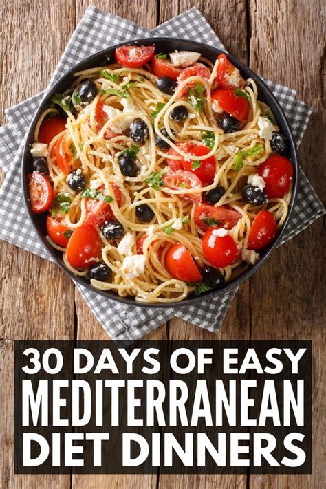 30 Day Mediterranean Diet Meal Plan For Weight Loss Artofit