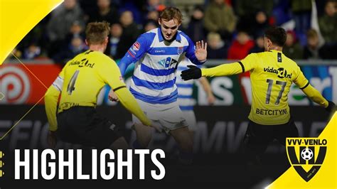 Samenvatting Pec Zwolle Vvv Venlo Youtube