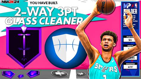 Creating The Ultimate Way Pt Glass Cleaner Build In Nba K Youtube