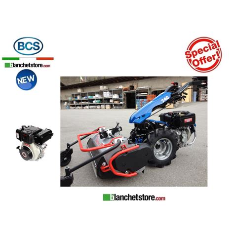 MOTOCOLTIVATORE BCS 740 Powersafe Honda GX390 BLADERUNNER 75