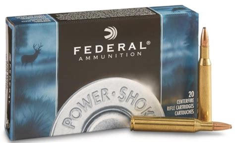 Federal Premium Power Shok 270 Winchester 130 Grain Soft Point