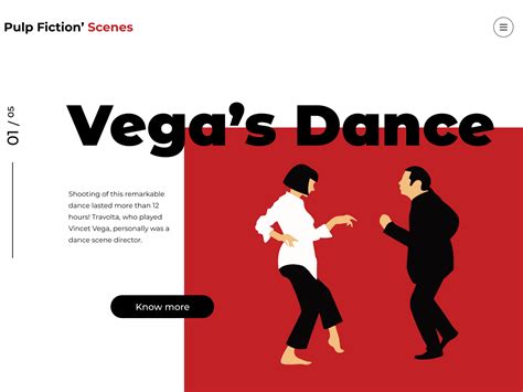 Vincet Vega's dance by Андрей Пронин on Dribbble