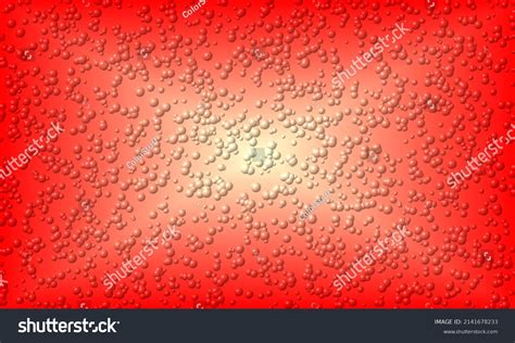 Red Background 3d Rendering Bubbles Stock Illustration 2141678233 ...