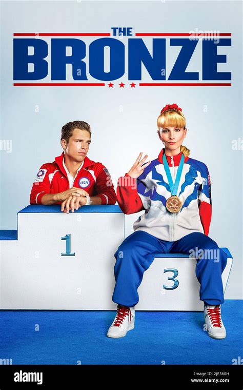 SEBASTIAN STAN, MELISSA RAUCH POSTER, THE BRONZE, 2015 Stock Photo - Alamy