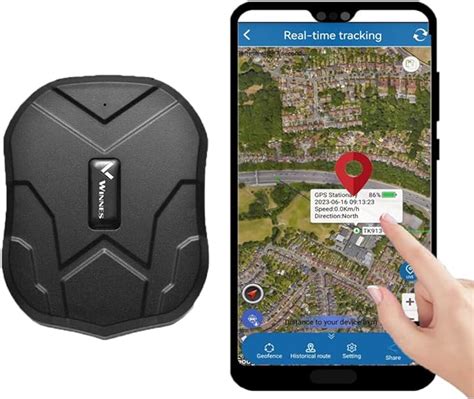 Winnes Gps Tracker Anti Theft Tracking Mah Long Battery Life Car