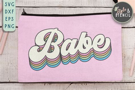 Babe Svg Valentine Svg Valentine Png Retro Valentines Etsy
