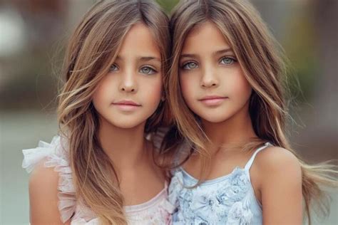 At The Age Of Seven They Were Named The Worlds Most Beautiful Twins