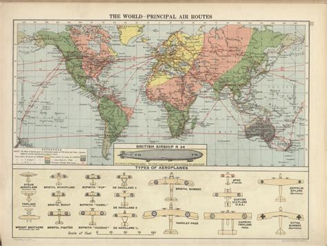 1920 World Map • mappery