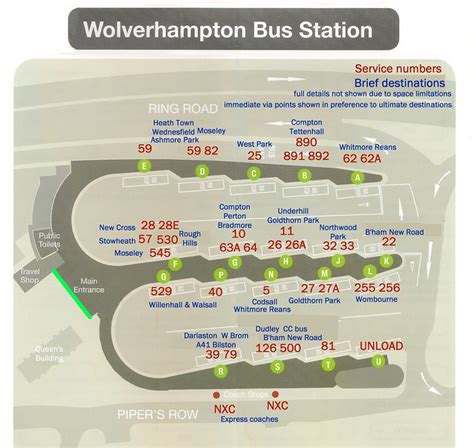 Stand Allocations Wolverhampton Bus Station July Flickr