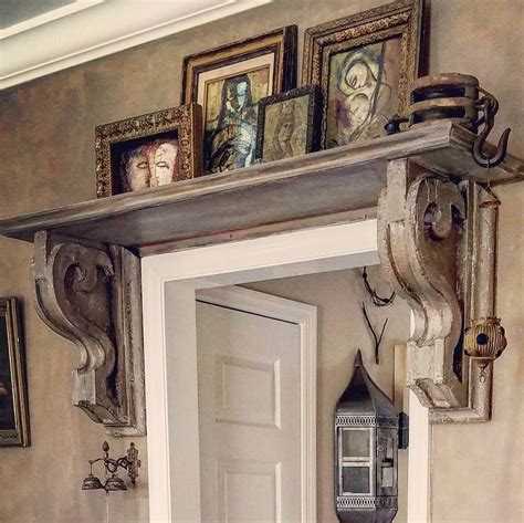 37 Creative Ideas For Decorating With Rustic Corbels Rustic House