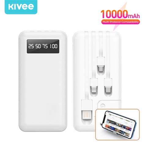 Jual Hot Kivee Powerbank Mah Fast Charging Murah Mini Lcd With