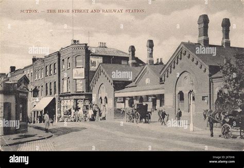 Sutton (Surrey) railway station Stock Photo - Alamy