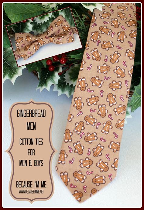 Gingerbread Men to Wear - Because I'm Me