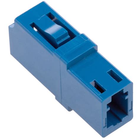 Adaptateur Fibre Optique Simplex Monomode Bleu LC Vers LC Leroy Merlin