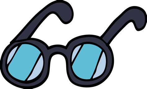 cartoon doodle spectacles 12173570 Vector Art at Vecteezy