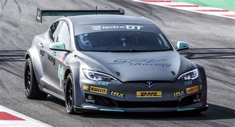 Electric Racing Tesla Model S P100DL Unveiled At Catalunya | Carscoops