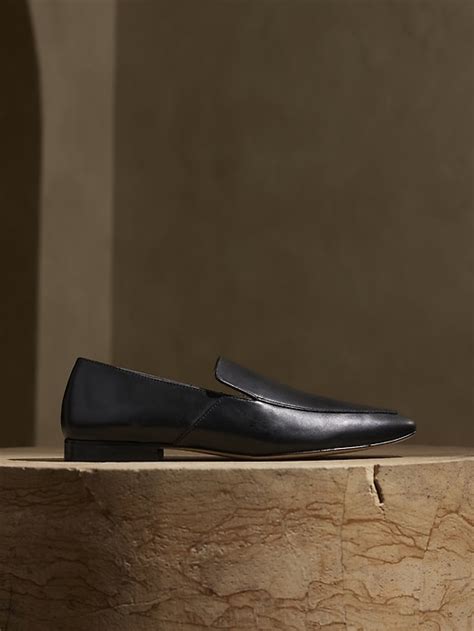 Luz Leather Loafer Banana Republic