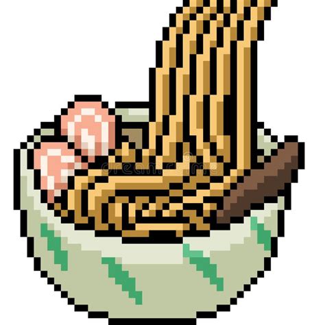 Pixel Art Ramen Stock Illustrations 14 Pixel Art Ramen Stock