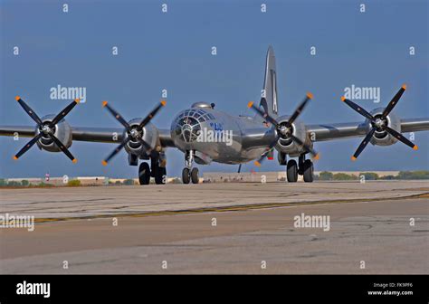 Boeing B-29 Bomber, WWII airplane Stock Photo - Alamy