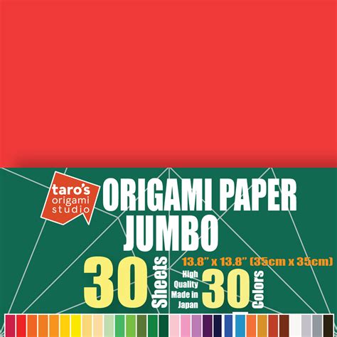 Standard "Kami" Paper – Taro's Origami Studio Store