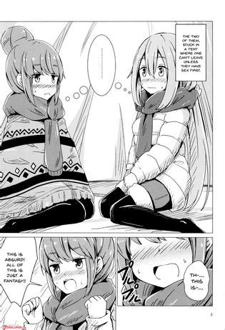 Sex Shinai To Derenai Tent Ni Tojikomerareta NadeRin Luscious Hentai Manga Porn