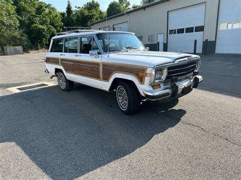 Jeep Grand Wagoneer Suv White Wd Automatic For Sale